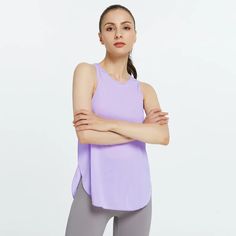 Quick-Dry Ribbed Yoga Tanks for Women – Sporish Yoga Tank, Gym Tops, Yoga Shirts, Workout Tank Tops, Moisture Wicking Fabric, Workout Tops, Sport Fitness, Gym Workouts, Quick Dry