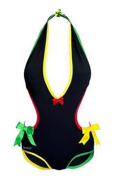 Cause we love the island lÿfe 🌴 We brought back our 2017 "RASTA COLLECTION" 💚💛❤️ (◕‿◕)♡ This romper is made out of a stretchy cotton fabric for comfortable yet fitted look.The colorful bows bringing this summer look to the next level! SIZE CHART: US SIZE Styling A Romper, Bathing Suit Looks, July Outfits For Women, Chevron Outfit, Vacation Clothing, Rave Fits, Vacation Outfits Women, Cute Vacation Outfits, Jamaican Flag