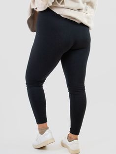 Whether you're dressing up or down, a comfortable set of leggings will do the trick. These fleece leggings have a warmth that will bring a coziness to your outfit and keep you feeling great all day long while doing it. Brushed fleece leggings 5" elastic waistband High waist Generous stretch Soft fabric Tight Leggings For Loungewear, Casual Winter Workout Leggings, Winter Leggings With Elastic Waistband And Stretch, Winter Stretch Leggings With Elastic Waistband, Winter Full Length Leggings With Elastic Waistband, Winter Stretch Footless Pants, Stretch Footless Winter Pants, Stretch Leggings With Elastic Waistband For Winter, Casual Stretch Yoga Pants For Winter