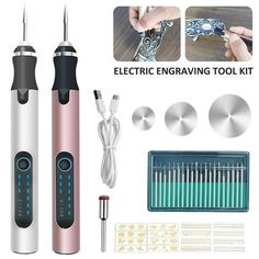 the electric engraving tool kit includes two different tools