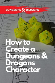 how to create a game using dragon's and character dices with the text, how to create a game using dragons and character dices