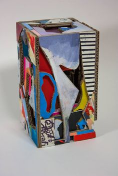 Apartment - 08 Sculpture by Borai Kahne Ateliers | Saatchi Art Cardboard Art Sculpture, Sculptural Painting, Collage Sculpture, Music Flow, Cardboard Sculpture, Eclectic Furniture, Paint Paper, Paper Mache Sculpture, Cardboard Art