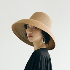 Wide Brim Hat Summer, نظارات شمسية, Hepburn Style, Summer Sun Hat, Stylish Hats, Fisherman Hat, Beach Hat, Lund, Wide Brimmed Hats