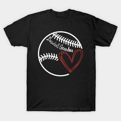 Baseball Grandma Heart -- Choose from our vast selection of Crewneck and V-Neck T-Shirts to match with your favorite design to make the perfect graphic T-Shirt. Pick your favorite: Classic, Boxy, Tri-Blend, V-Neck, or Premium. Customize your color! For men and women. Baseball Grandma Shirt, Baseball Grandma, Grandma Shirt, Baseball Tees, Shirts Ideas, Grandma Shirts, Heart T Shirt, Graphic T Shirt, V Neck T Shirt