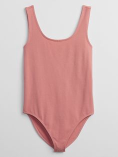 Sleeveless Scoopneck Bodysuit | Gap Factory Trendy Scoop Neck Camisole For Loungewear, Fitted Sleeveless Bodysuit For Everyday, Everyday Fitted Sleeveless Bodysuit, Sleeveless Casual Bodysuit For Everyday, Casual Sleeveless Bodysuit For Everyday, Stretch Scoop Neck Bodysuit For Everyday, Everyday Stretch Bodysuit With Scoop Neck, Seamless Scoop Back Camisole For Summer, Summer Cotton Scoop Back Camisole