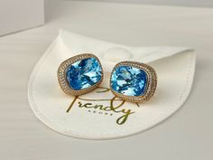 Indulge in elegance with these exquisite blue oval earrings. Designed for discerning tastes, they seamlessly blend classic charm with modern flair. Let's explore the enchanting features: See more of our Chunky Earrings here: https://www.etsy.com/shop/trendyadore/?etsrc=sdt§ion_id=48933395  See more of our store here: https://trendyadore.etsy.com Oval Brilliance: The elongated oval shape exudes sophistication. Whether it's a bridal ensemble, a special occasion, or everyday elegance, these earring Blue Statement Earrings, Pink Statement Earrings, Elongated Oval, Chunky Earrings, Oval Earrings, Everyday Elegance, Oval Earring, Wedding Jewelry Earrings, Cz Stone