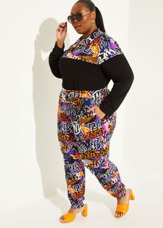 We're not getting "jiggy" with it anymore, but that doesn't stop the reemergence of your favorite 90s to the 2000s style like our graffiti print joggers made from soft brushed jersey. Multicolor Sweatpants For Streetwear In Spring, Hip Hop Sweatpants With Graphic Print For Loungewear, Hip Hop Style Sweatpants With Graphic Print For Loungewear, Hip Hop Style Graphic Print Sweatpants For Loungewear, Hip Hop Style Sweatpants With Graphic Print, Multicolor Relaxed Fit Sweatpants For Streetwear, Relaxed Fit Multicolor Sweatpants For Streetwear, Multicolor Letter Print Bottoms For Streetwear, Trendy Multicolor Sweatpants For Streetwear