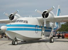 an airplane that is sitting on the ground