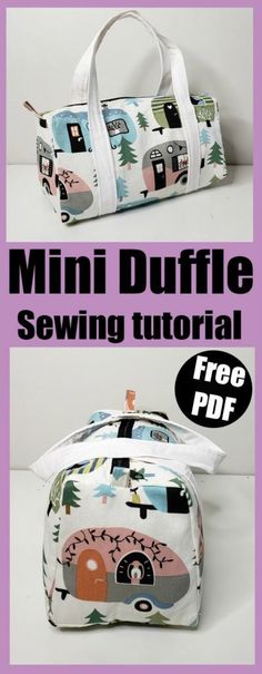 the sewing pattern for this purse is easy to sew