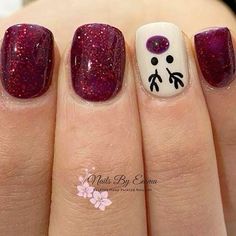 Christmas Nail Art Ideas, Christmas Nail Art Easy, Nails Easy