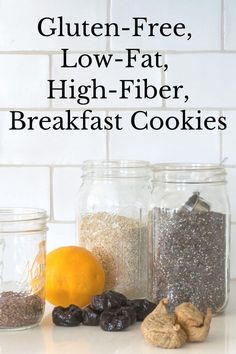 A low-fat, high-fiber cookies recipe chock full of gluten-free fiber sources like oat bran, chia seed, flaxseed, figs, and prunes. Vanilla, cinnamon and orange add flavor to these yummy fibercookies. Six of these little fiber-rich snacks contribute 10 grams of fiber to your diet. https://nourishandnestle.com/high-fiber-cookies-recipe-low-fat-gluten-free/ High Fiber Cookies, Fiber Cookies, Fiber Sources, High Fiber Snacks, Fiber Snacks, Oat Bran, Healthy Nutrition Plan, Breakfast Cookies Healthy, High Fiber Foods