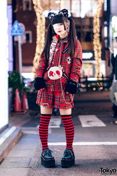 Tokyo Fashion Women, Japanese Streetwear Women, Tokyo Fashion Street, Harajuku Goth, Mode Kawaii, Tokyo Fashion Week, 일본 패션, Harajuku Fashion Street, Tokyo Street Fashion