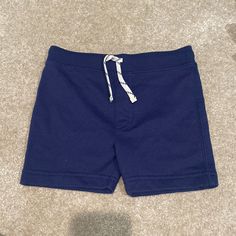 Crewcuts Cotton Drawstring Shorts Never Worn Blue Playtime Bottoms Shorts, Blue Short-length Bottoms For Playtime, Blue Shorts For Playtime, Casual Blue Shorts For Playtime, Blue Playtime Shorts, Blue Cotton Shorts For Playtime, Stretch Blue Bottoms For Playtime, Sporty Blue Bottoms For Playtime, Drawstring Shorts