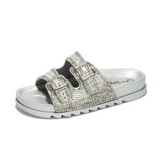 PRICES MAY VARY. Stand out in style with these sparkle sandals for women, perfect for adding a touch of glamour to any outfit. Enjoy the comfort and support of these double strap sparkle sandals with a buckle closure, designed for all-day wear. Make a statement with these bling sandals for women rhinestones, featuring a sparkling design that catches the eye. Step out in confidence with these sandals rhinestones for women, combining fashion and functionality effortlessly. We offer a 100% satisfac Summer Sandals With Bling And Round Toe, Glamorous Sandals With Rhinestones And Round Toe, Glamorous Glitter Sandals For Beach, Glamorous Glitter Beach Sandals, Summer Sandals With Sparkling Round Toe, Silver Sandals With Rhinestones For Summer, Silver Rhinestone Sandals For Summer, Summer Silver Sandals With Rhinestones, Glamorous Bling Open Toe Sandals