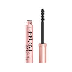 Get instant volume for your lashes! L’Oreal Paris Voluminous Lash Paradise Mascara gives your lashes instant breathtaking volume and length. The new formula is infused with a luscious blend of flower oils - lashes feel conditioned and supple to the touch 20x more volume and up to 2x more length (Based on a consumer claims study, November 2020). Lash Paradise washable blackest black mascara is clump-resistant, smudge-resistant, longwearing and suitable for sensitive eyes. The ultra-soft wavy brus Lash Paradise Mascara, Paradise Mascara, Full Eyelashes, Smudge Proof Eyeliner, Voluminous Mascara, Lash Paradise, Mascara Primer, Blackest Black, Full Lashes