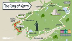 a map of the ring of kerry