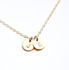 Tiny Gold Initial Necklace 1, 2 or 3 Initial Necklace, Personalized Necklace, Dainty Gold Necklace, Minimalist 14k Gold Filled Charm Necklace As Personalized Gift, Minimalist Yellow Gold Hand Stamped Charm Necklace, Dainty 14k Gold Filled Initials Charm Necklaces, Dainty 14k Gold Filled Initials Charm Necklace, Dainty Hand Stamped 14k Gold Charm Necklaces, Minimalist Charm Necklaces For Best Friend Gift, Minimalist Charm Necklace For Best Friend Gift, Personalized Delicate 14k Gold-filled Charm Necklaces, Minimalist Personalized 14k Gold Filled Charm Necklaces