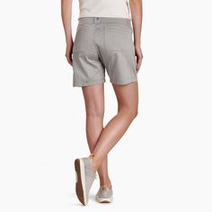 4-way Stretch Cotton Shorts, Cotton 4-way Stretch Shorts, Solid Cotton 4-way Stretch Shorts, Casual 4-way Stretch Spring Shorts, Sporty 4-way Stretch Cotton Shorts, Cotton Stretch Shorts With 5-inch Inseam, Athleisure Cotton Shorts With 4-way Stretch, Functional Relaxed Fit Shorts For Spring, Spring Functional Relaxed Fit Shorts