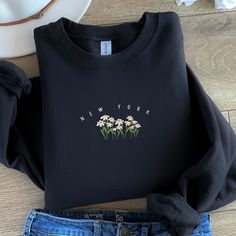 This crewneck sweatshirt is perfect for lounging, running errands and even layering for extra warmth! It's a perfect addition to your wardrobe and can be dressed up or down with practically anything. It's a perfectly relaxed fit while being soft and cozy. We recommend going a size up for an oversized look.  ✨UNISEX Sweatshirt✨ ✔️ Ships within 48 hours! ✔️ Perfect blend including 50% cotton, 50% polyester. ✔️ Sizing chart in product photos.  ✔️ Unisex, classic relaxed fit, preshrunk. CARE INSTRUCTIONS: ✔️ Machine wash, inside out on gentle. Lay flat to dry (or tumble dry on low). ✔️ Do not iron directly on graphic print. ADDITIONAL INFORMATION: If you're looking for a different size, color, or style to what we offer, please contact us and we will try to work something out for you!  We are u Crew Neck Sweats For Everyday Spring Wear, Spring Crew Neck Sweats For Everyday, Spring Everyday Crew Neck Sweats, Sporty Crew Hoodie For Spring, Trendy Crew Sweats For Spring, Sporty Crew Neck Sweatshirt For Spring, Spring Sporty Crew Sweatshirt, Spring Fleece Tops With Cozy Fit, Sporty Crew Sweatshirt For Spring