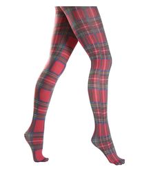 "TARTAN PLAID Print Tights / PANTYHOSE XL FITS to 54\"  HIP Opaque stretchy hosiery PLENTY OF STRETCH -  Item is digitally printed  TOP QUALITY PRINT AND THICKNESS 90% + NYLON" Print Tights, Footless Tights, Printed Tights, Red Tartan, Womens Tights, Fade Color, Plaid Print, Tartan Plaid, Socks And Hosiery