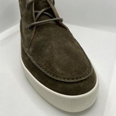 Nib! Longchamp Men’s Suede Ankle Boot. Size 42 (Equivalent To Us Men’s Size 8.5). However, I Wear A Size 10 Us In Adidas And Cole Haan And These Run Large) New, Never Worn. Dark Green. Looks Better In Person. Original Price: $385 Usd. Also Available In Black. Suede High-top Sneakers With Rubber Heel Cap, Suede High-top Sneakers With Stitched Sole, Suede Mid-top Boots, Casual High-top Suede Sneakers With Rubber Heel Cap, High-top Suede Chukka Boots With Branded Insole, Classic Low-top Suede Chukka Boots, Classic Low-top Suede Boots, Classic Low-top Walking Boots, Sporty Boots With Leather Sole And Round Toe