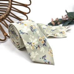 Floral Dusty Sage Green Neck Ties / Wedding Green Neck Tie / Green Flower Neck Tie / Mens Necktie / Groomsmen Necktie/ Neck Tie For Men/  »»Our completely handmade, new season tie models have been added to our page with unique color and pattern options. If you are looking for unique tie and bow tie models for your wedding, just take a look at my page. »»Please note that you can order completely handmade suspenders of this model made from the same fabric. »»important: Please specify the bow tie s Dusty Sage Green, Wedding Green, Dusty Sage, Tie For Men, Unique Ties, Tie Men's, Wedding Ties, Neck Ties, Mens Neck Ties