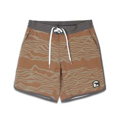 Men's Board Short | Bearbottom Functional Bottoms With Built-in Shorts For Summer, Cotton Moisture-wicking Shorts For Beach Season, Outdoor Swimwear With Elastic Waistband And Relaxed Fit, Moisture-wicking Cotton Shorts For Beach Season, Relaxed Fit Swimwear With Elastic Waistband For Outdoor, Relaxed Fit Functional Swim Trunks For Beach, Functional Relaxed Fit Swim Trunks For Beach, Cotton Athleisure Swim Trunks For Beach, Athleisure Cotton Swim Trunks For Beach