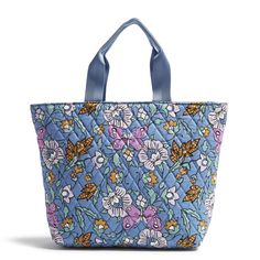 Upgrade your lunch game with this stylish (and roomy) Lunch Tote. It features a wipe-clean lining and a secure zip closure. Outlet Exclusive Zip closure Capacity 8 L. Dimensions: 10. 0" w x 10. 0" h x 4. 0" d Handle/Strap Handle drop 6. 0" Vera Bradley Outlet Essential Lunch Tote in Wild Prairie, Size: 8 L Top Gifts For Women, Plant Texture, Lunch Box Set, Lunch Tote Bag, Lunch Box Bag, Lunch Tote, Fabric Bags, Top Gifts, Tote Purse