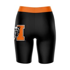 Look great in your new team spirit athletic workout and everyday shorts. Turn heads your way with this Mercer Bears MU gear. DETAILS Material: 88% Polyester / 12% Spandex. 4-way stretch fabric Performance moisture wicking quick drying, skin friendly fabric. Quick-Drying and sweat wicking fabric can keeps you dry and comfortable Sublimated graphics and colors Flatlock stitching for smooth contact on your skin Inseam size M approximately 9” pre-curved waistband with 3/4” elastic inside will hold i Curved Waistband, Day Logo, Women Bike, Everyday Shorts, Athletic Workout, Womens Bike, Athlete Workout, Lightweight Shorts, Black And Orange