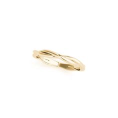 The Leland Twist Wedding Band - LISA ROBIN Twist Gold Wedding Band, Gold Rings With A Modern Twist, Modern Twist Gold Ring For Everyday, Modern Twist Yellow Gold Wedding Band, Minimalist Twisted Gold Rings, Twist Wedding Band, 10k Gold, 18k Rose Gold, Beautiful Rings