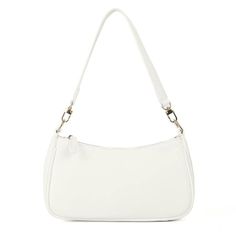 Didida Classic Clutch Tote Handbags,Clutch Purse and Shoulder Purses White Product Details Package Dimensions : 12.36 x 7.4 x 3.35 inches; 9.44 ounces Department : Women White Side Bag, Small Shoulder Purse, Small Purses And Handbags, Purse Aesthetic, Shoulder Purses, Everyday Fits, Accessories Making, Handbag Essentials, White Purse