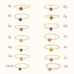 This 14k gold filled signet class ring set is the perfect gift for her, especially for graduation. Handmade and personalized, it adds a unique touch to any outfit. Elevate your style with this elegant and timeless piece. Included in this set is one 14k gold filled 4mm birthstone ring, one 14k gold filled signet ring personalized with a year, one 2mm 14k gold filled personalized name ring, and one 14k gold filled flat beaded ring. This ring set will be engraved in our lowercase serif font and is 14k Gold Filled Gemstone Rings For Gift, Everyday Gold-plated Jewelry With Bezel Setting, Everyday Gold Plated Jewelry With Bezel Setting, 14k Gold Filled Ring Jewelry For Anniversary, 14k Gold-filled Ring Jewelry For Anniversary, 14k Gold Filled Jewelry For Anniversary, 14k Gold Filled Ring For Anniversary, Elegant Adjustable 14k Gold Initial Ring, Elegant Adjustable Stackable Signet Ring