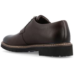 Introducing the Martin plain toe derby by Vance Co. These professional-style shoes are crafted with premium vegan leather, offering a sleek and business-savvy look. Featuring a 12 mm Tru Comfort Foam™ insole and a lace-up design, they provide all-day comfort and a secure fit. With a 1-1/4 inch block heel, round-toe shape, and padded tongue for extra comfort, the Martin derby combines professional style with maximum comfort, making it an ideal choice for the office or any occasion. Business Savvy, The Martin, Professional Style, Closed Toe Shoes, Professional Fashion, Round Toe Heels, Journee Collection, Lace Up Shoes, Derby