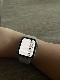 a person's arm with an apple watch on it