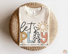 Play Therapy Shirt Pediatric Ot Shirt Cota Ota Shirt Pta - Etsy Pta Shirts, Physical Therapy Shirts, Occupational Therapy Gifts, Occupational Therapy Shirts, Slp Shirts, Speech Therapy Shirts, Pediatric Occupational Therapy, Childs Play, Play Therapy