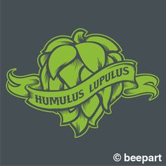 the logo for hummus lupulus, a beer company that sells its own products