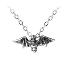 Discover the perfect accessory for your unique style with this kiss of the night unisex goth pewter pendant. crafted from quality pewter, this pendant is sure to make a statement and add a unique touch to any outfit. add this one-of-a-kind piece to your jewelry collection today! Goth Stores, Gothic Images, Bat Pendant, Flying Bat, Gothic Shop, Alchemy Gothic, Alternative Jewelry, Goth Jewelry, Pewter Pendant