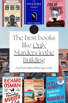 8 best books like Only Murders in the Building for more cozy mystery - Tolstoy Therapy Hygge Homemaking, Developing Characters, Witty Banter, Cosy Mysteries, Only Murders In The Building, Cozy Mystery Books, Cozy Mystery, Well Read, Reading Rainbow