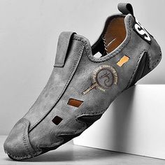 Categoría:Zapatos de taco bajo y Slip-On; Materiales Superiores:Cuero de Napa,Cuero; Incrustaciones:Poroso; Temporada:Verano,Primavera; Sexo:Hombre; Actividad:Zapatos de Paseo,Agua; Forma del Dedo:Dedo redondo; Estilo:Casual,Deportivo; Forma de la Bota:Botines / Hasta el Tobillo; Materiales de la Suela:TPU (Poliuretano Termoplástico),TPR (Goma Termoplástica); Ocasión:Exterior,Diario; Tipo de Cierre:Mocasín; Función:Usar prueba,Absorción de impactos,Antideslizante,Transpirable,Hecho a mano; Diseñ Octopus Shoes, Soft Loafers, Style Sportif, Leather Loafer Shoes, Sporty Casual, Men Loafers, Breathable Sneakers, Casual Sporty, Driving Shoes