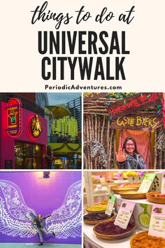 the things to do at universal citywalk