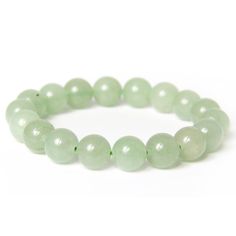 Specimen: Jade Size: Medium Fits Wrists 6-7" Description: Natural Light Green Jade Gemstone 8mm Beaded Bracelet Locality: Unknown Listing Is For One Bracelet. Jade Is A Powerful Stone That Has Been Used For Centuries For Its Metaphysical And Physical Properties. The Green Shade Reminds Us Of Mother Earth And Her Healing Energies, To Which The Stone Has A Strong Connection. Wearing The Stone Can Mingle Those Energies With Your Own Energetic Field, Which Is Especially Useful If You Live In An Urba Casual Jade Jewelry With 8mm Beads, Bracelet Poses, Chakra Gifts, Pearl Bangle Bracelet, Blue Beaded Bracelets, Gemstone Beads Jewelry, Jade Gemstone, Energy Bracelets, Physical Properties