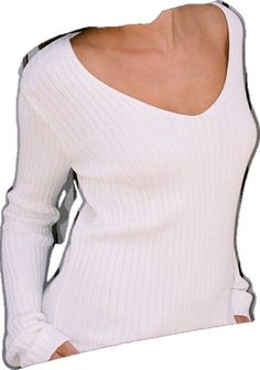 White Stretch V-neck Sweater For Fall, Stretch Ribbed V-neck Sweater, Casual Solid Stretch V-neck Sweater, White V-neck Sweater With Ribbed Neckline, Cozy V-neck Sweater With Ribbed Cuffs For Spring, Cozy Ribbed V-neck Long Sleeve Sweater, Fitted V-neck Sweater With Ribbed Cuffs For Winter, White Long Sleeve V-neck Sweater With Ribbed Cuffs, Fitted Ribbed V-neck Winter Sweater