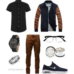 Ftm Fashion, Queer Clothing, Leather Skirt Black, Gucci Clothing, Jean Jacket Men