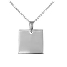 Sterling silver children and teenage necklace features a highly polished tag pendant in round, heart, oval or square shape, which can be personalized by our laser engraving service. Three optional lengths of trace chains are adjustable sizes 12, 13 and 14 inches; 14, 15 and 16 inches; 16, 17 and 18 inches. Gift choice of any occasion for both boys and girls. Age (Yrs): 0-16 (Age recommendation is approximate) Metal: 925 Sterling Silver Chain Type: Trace Chain Clasp: Lobster Claw Size: 12,13,14,1 Necklace For Boys, Heart Tag, Necklace Chain Lengths, Sterling Silver Chain Necklace, 925 Sterling Silver Chain, Engraved Items, Square Shape, Metal Stamping, Sterling Silver Chains