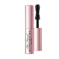 Too Faced Travel Size Better Than Sex Volumizing & Lengthening Mascara - Black - 0.17 fl oz - Ulta Beauty Zombie Make Up, Mascara Too Faced, Diy Mascara, Smink Inspiration, Beauty Make-up, Mascara Tips, Lengthening Mascara, Best Mascara, Black Mascara