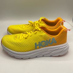 New Without Box - 100% Authentic Yellow Breathable Trail Running Shoes For Light Sports, Yellow Lace-up Running Shoes, Sporty Yellow Running Shoes, Yellow Sneakers With Air Max Cushioning For Marathon, Yellow Sneakers With Air Cushioning For Marathon, Yellow Running Shoes With Air Max Cushioning For Sports, Sporty Yellow Running Shoes With Air Max Cushioning, Yellow Running Shoes With Air Max Cushioning For Marathon, Yellow Air Cushioning Sneakers For Marathon