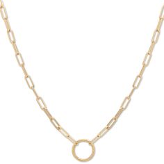 16-18", 18K Gold, Made in Italy Gold Collection, Paper Clip, Jewelry Collection, 18k Gold, In Italy, Yellow Gold, Italy, Chain, Yellow