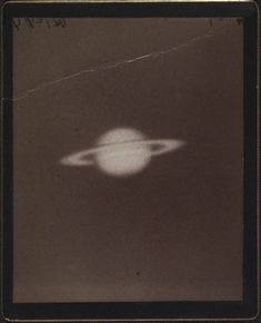 an image of the saturn taken from space