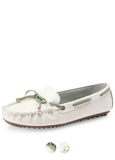 Eriza Flats – Ultra Seller Shoes Spring Slip-on Low-top Boat Shoes, Casual Slip-on Summer Boat Shoes, Comfortable White Flat Loafers, Casual Low-top Boat Shoes For Spring, Casual Flat Heel Boat Shoes For Fall, Casual Summer Boat Shoes With Round Toe, Casual Boat Shoes With Round Toe For Summer, Casual Boat Shoes With Flat Heel For Fall, Casual White Loafers With Rubber Sole