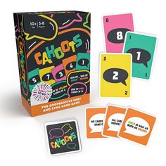 the card game chaos is in its box and ready to be played on the computer